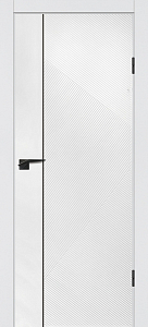 Товар Межкомнатная дверь Смальта-49 черный молдинг Белый ral